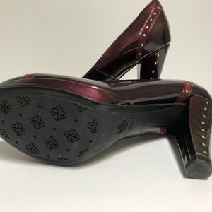 Isolated Ravello Crimson Patent Pumps